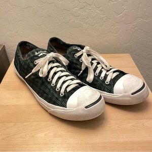 Converse Jack Purcell Plaid Sneakers Size 13M